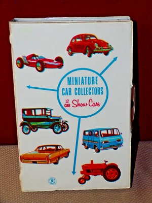 Vintage Mattel Miniature Car Collector's 12 Car Show Case #5010 - 1966 - NO CARS - Image 1 of 4