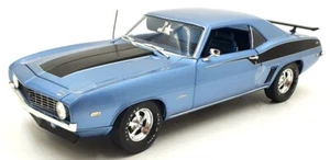 Acme 1/18 Scale A1805723 - 1969 Chevrolet Copo Camaro - Blue - Picture 1 of 5