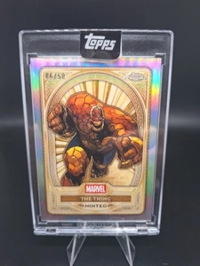 Marvel MINT 2025 Topps : The Thing /50  Encased Refractor - Picture 1 of 1