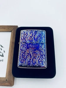 Zippo Arabesque Armor Case Aurora Silver Limited Japan Neu - Bild 1 von 12