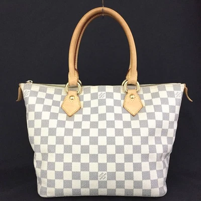 Bolso de Mano EGA Louis Vuitton Damier Azur Saleya PM Blanco*/7BJ0682 Foto 1 de 4