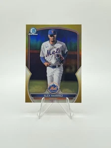 Bowman Chrome 2023 - Alex Ramírez - #BCP-211 Gold/50 Mets - Imagen 1 de 3