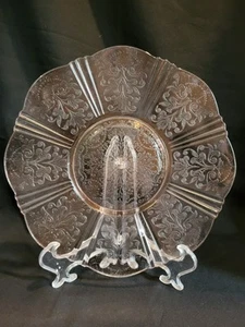 Pink Depression Glass 12" Platter American Sweetheart Pattern By Macbeth-Evans - Picture 1 of 7