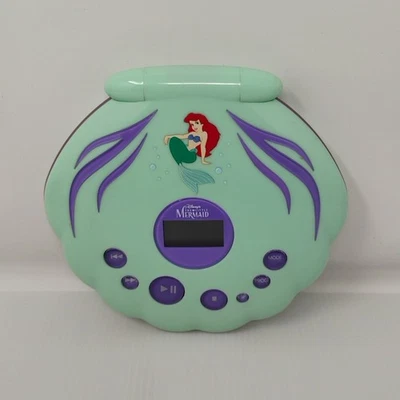 Disney The Little Mermaid Shell CD Player 2006 - Tested & Working, See Notes - Image 1 of 4