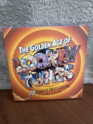 The Golden Age of Looney Tunes Laserdisc Box Set 70 Uncut Cartoons Vol 1 - Image 1 of 4