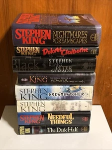 VINTAGE STEPHEN KING Lot of  8 Hardcover First Edition HC - Picture 1 of 19