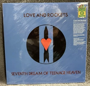 Love And Rockets, Seventh Dream Of Teenage Heaven BLUE Vinyl Drastic Plastic NEW - Picture 1 of 5