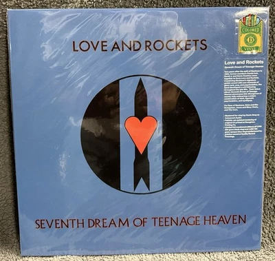 Love And Rockets, Seventh Dream Of Teenage Heaven BLUE Vinyl Drastic Plastic NEW - Image 1 of 4