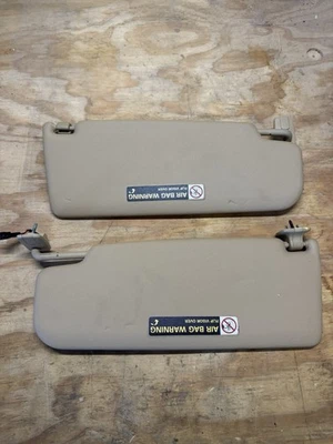 Juego de visera de sol 2005-2014 VW Jetta Rabbit Golf GTI Mk5 MK6 deportivo TAN/beige js Foto 1 de 2