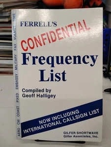 Ferrell's Confidential Frequency List Geoff Halligey Paperback Edition - Picture 1 of 3