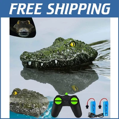 High-Speed RC Alligator Head Boat - Unique Swim Prank for Adults & Kids - Image 1 of 4
