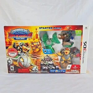 Hammer Slam Bowser & Clown Cruiser Amiibo Brand New Sealed + Skylanders 3ds Gear - Picture 1 of 8