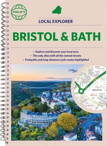 Philip's Local Explorer Street Atlas Bristol and Bath: Spiral Edition (Philip's - Picture 1 of 1