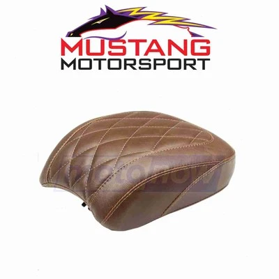 Mustang Wide Tripper Solo Seats for 2018-2020 Harley Davidson FXLR Low Rider gl Foto 1 de 4