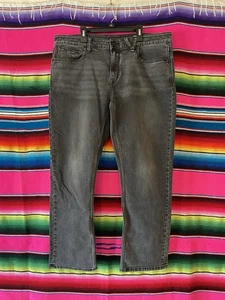 Volcom Jeans Men’s Size 36 x 29 PreOwned Black Solver Modern Straight Vintage - Picture 1 of 12