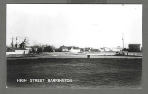 Vintage RP postcard High Street, Barrington, Cambridgeshire. Unposted. - Picture 1 of 2