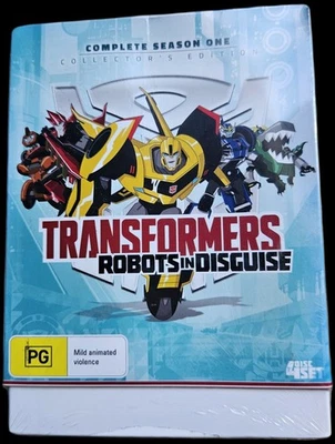 Transformers Robots In Disguise Season 1 Box Set DVD Region 4 Collectors Edition - Image 1 of 4