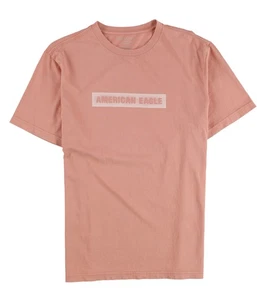 American Eagle Mens Brand Graphic T-Shirt, Orange, Medium - Picture 1 of 2