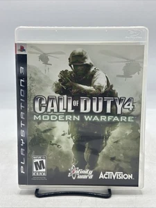 Call of Duty 4: Modern Warfare (PS3) - Completo en caja en caja original - Imagen 1 de 8