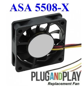 1x ventilador de repuesto silencioso Cisco para Cisco ASA 5508-X ASA 5516-X bajo ruido - Imagen 1 de 2