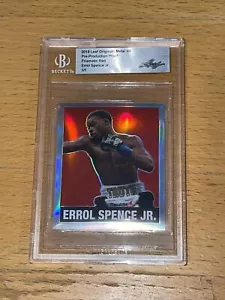 2018 Leaf Metal '48 Proof 1/1 Prismatic Red Errol Spence Jr. Rookie BGS RC - Picture 1 of 2
