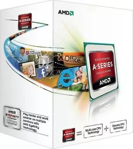 AMD A4 5300 | Dual Core CPU 3.70Ghz Turbo | AMD Radeon HD 7480D | Boxed | NEU