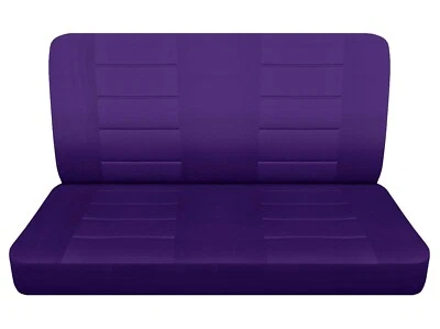 Rear bench seat covers Fits 1949 Plymouth P-18 Deluxe 2door club coupe 20 colors - Image 1 of 4