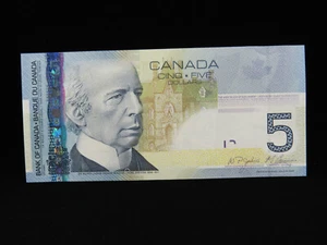 2006 $5 Bank of Canada Banknote HPR05696_ _ Jenkins Carney AU-UNC 2006 Print - Picture 1 of 12