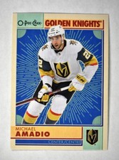 2022-23 UD O-Pee-Chee OPC Retro Blank Back #377 Michael Amadio