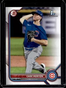 Cade Horton 2022 Bowman Draft Baseball - 1st #BD-193 - Chicago Cubs - Picture 1 of 2