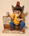 Vintage Bill Vernon Cowboy 1995 Shade Tree Creations. Beer Belly Sex Machine