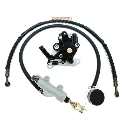 Conjunto de cilindro maestro y manguera de pinza de freno trasera HONDA Sportrax 400 TRX400EX 99-04 Foto 1 de 2