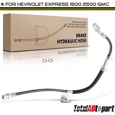 Manguera hidráulica de freno para Chevy Express1500 2500 GMC Savana 1500 2500 delantera derecha Foto 1 de 4