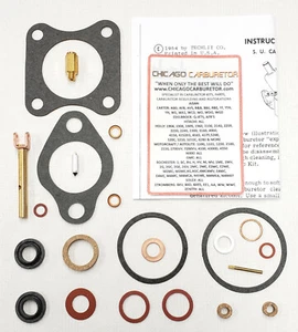 1954-55 TRIUMPH TR2 SU H4 1 BARRIL CARBURADOR REPARACIÓN SUPER KIT - NUEVO - - Imagen 1 de 1