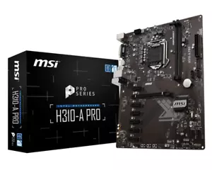 SCHEDA MADRE MSI H310-A PRO LGA 1151 x CPU INTEL 8th/9th Generazione - Foto 1 di 4