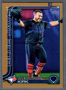2025 Topps Series 2 Alejando Kirk Gold #/2025 Blue Jays SP - Picture 1 of 2