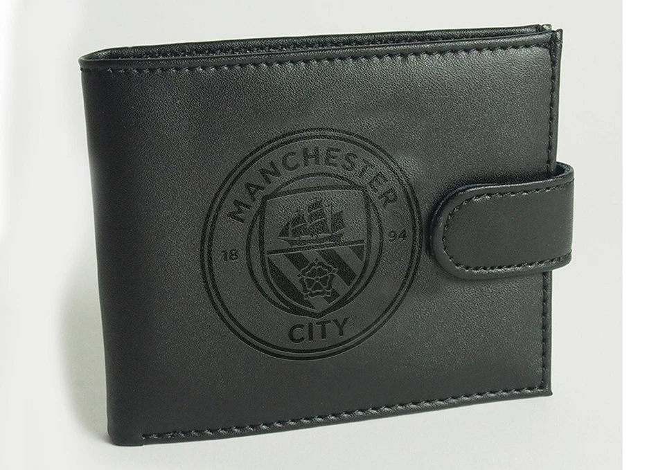 FC Manchester City Leather Clip Wallet - Image 1 of 1
