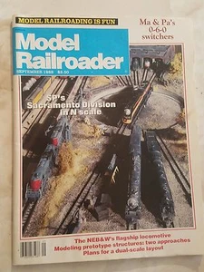 1988 Model Railroader Magazine: SP's Sacramento Division N Scale/Dual-Scale - Picture 1 of 5