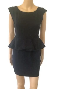 Alice + Olivia Women’s Dress Size 4 Above Knee Black Stretch Preowned - Picture 1 of 13