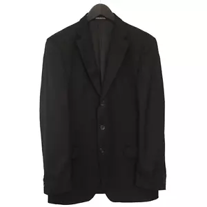 Hombre Daniel Hechter París Blazer Negro Lana Formal Talla EU52 GB / US42 QEA959 - Imagen 1 de 13