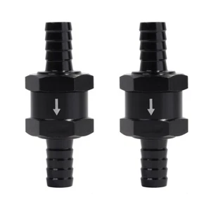 LokoCar 1/4" Fuel Check Valve One Way Inline Non Return Diesel Gasoline 6mm 2Pcs - Picture 1 of 17