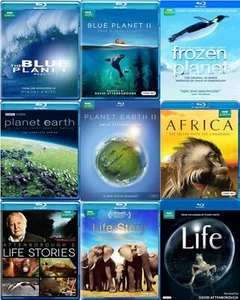 David Attenborough 9-Volume BBC Earth Blu-ray Collection- New - Picture 1 of 1