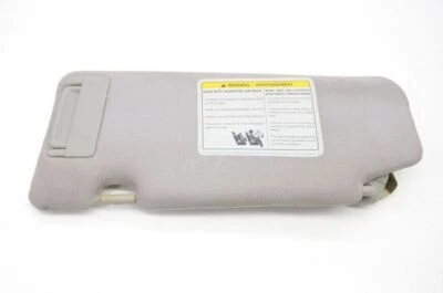2007-2008 Nissan 350z Coupe Passenger Right Side Gray Sun Visor  - Image 1 of 4