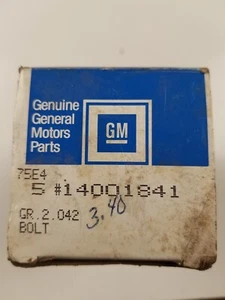 OEM GM 14001841 Starter Bolts - Picture 1 of 2