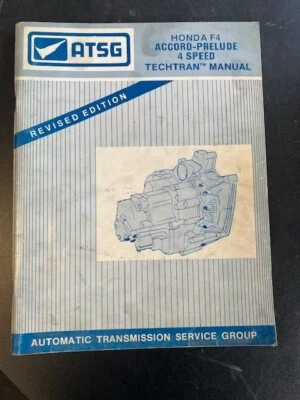ATSG HONDA F4 ACCORD-PRELUDE 4 SPEED TECHTRAN MANUAL - Image 1 of 2