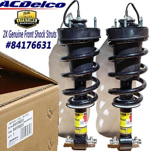 Genuine 2X Front Shock Assemblys For 15-20 Cadillac Escalade GMC Sierra Tahoe - Picture 1 of 11