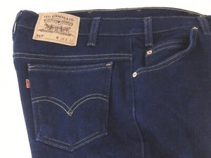 Pantalones de mezclilla elásticos vintage hechos en Estados Unidos Levi's 517 Bootcut NARANJA PESTAÑA 32 x 32 reales - Imagen 1 de 8
