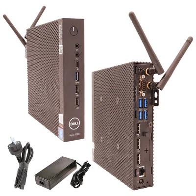 Dell Wyse 5070 Intel J5005 8GB RAM 128GB M.2 SSD WiFi Thin Client mit Netzteil - Bild 1 von 4