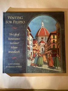 NEW 1995 HC 1st ED Pop Up Waiting for Filippo Renaissance Italy Michael Bender  - Foto 1 di 10