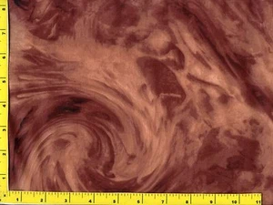 Swirling Pinkish Brown Atmosphere Blender Quilting Fabric by Yard  #2167 - Picture 1 of 2